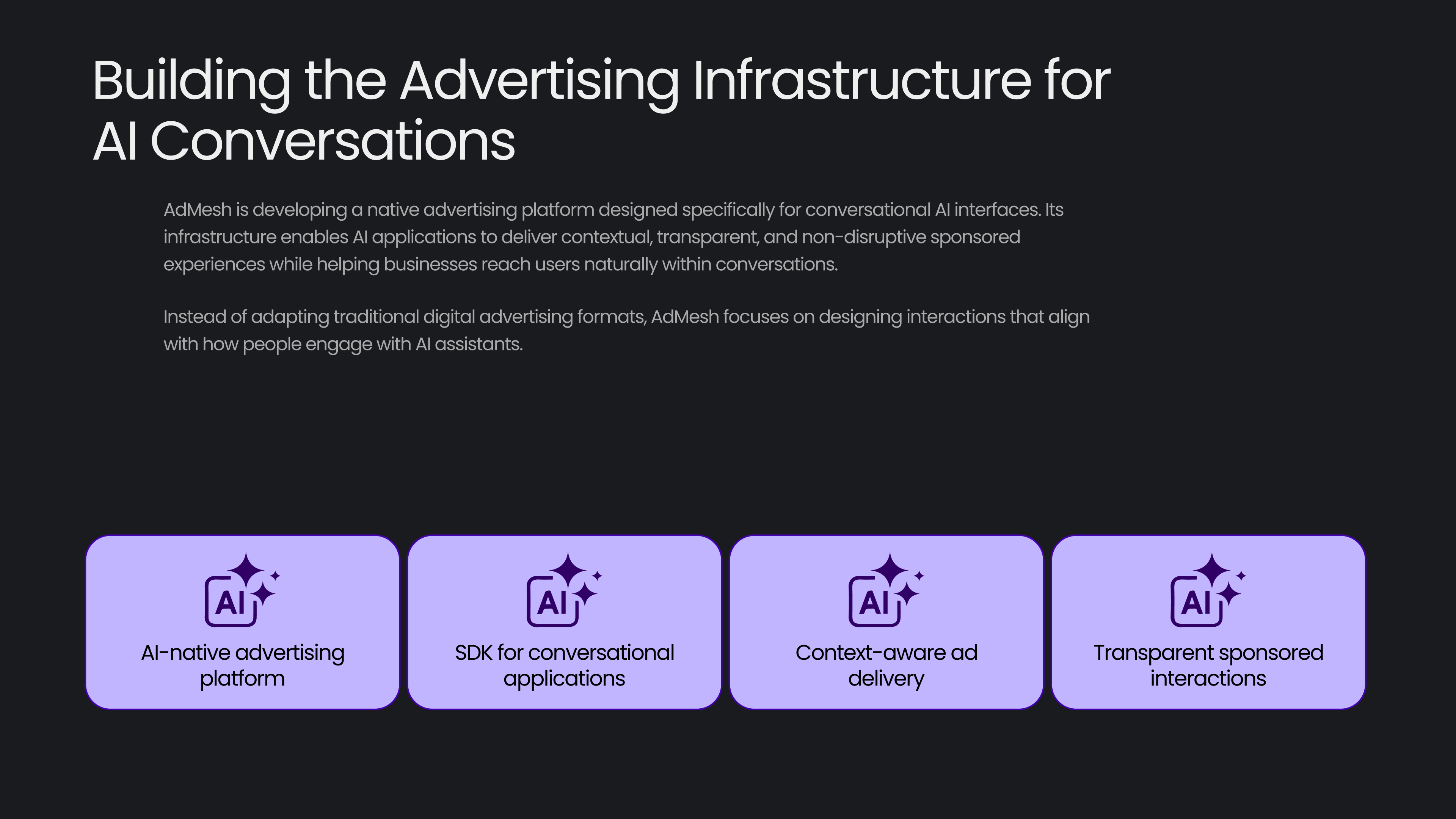 Admesh Advert Formats 2