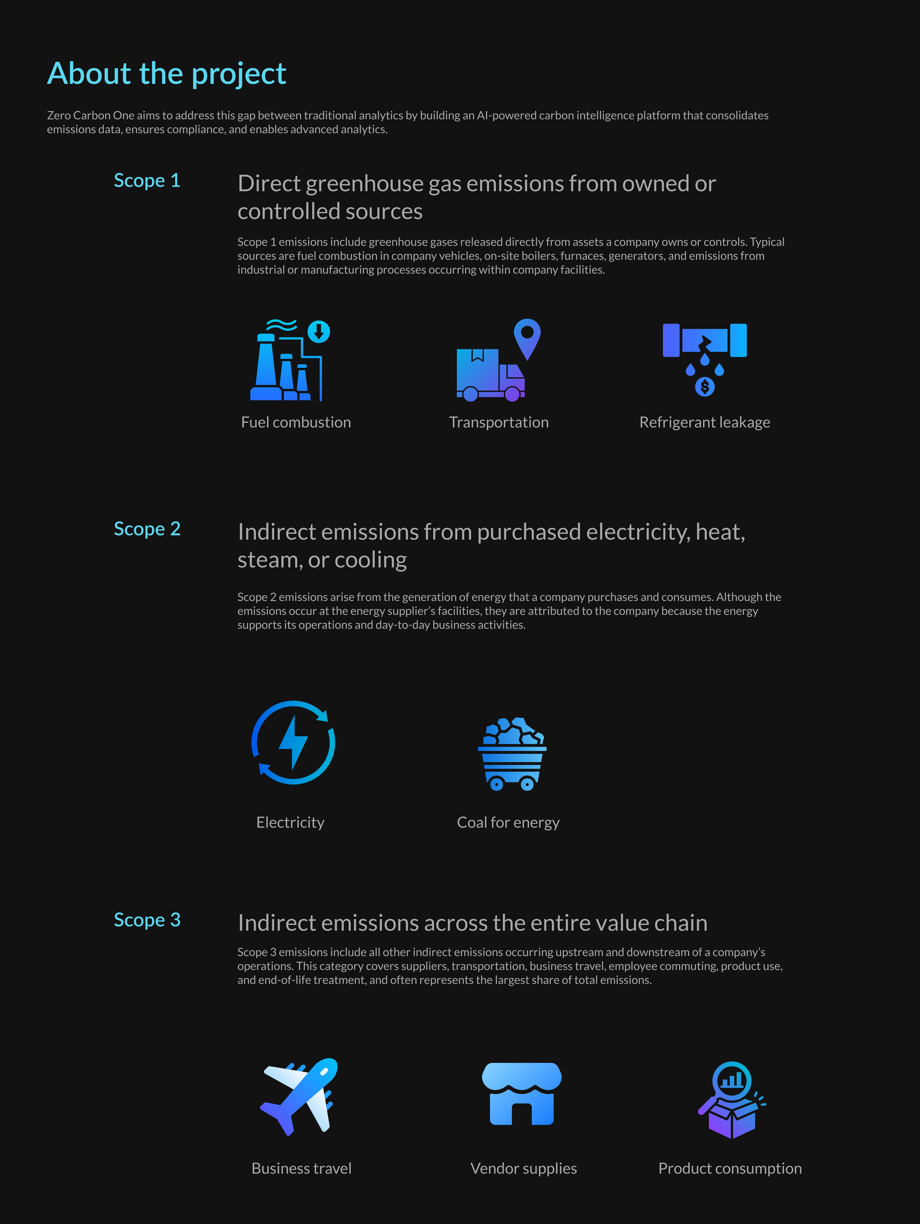 Zero Carbon One slide 3